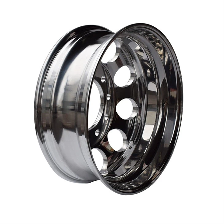 Mirror Polishing Surface 24×8.25 Inch Forged Aluminum Truck And Trailer Wheels